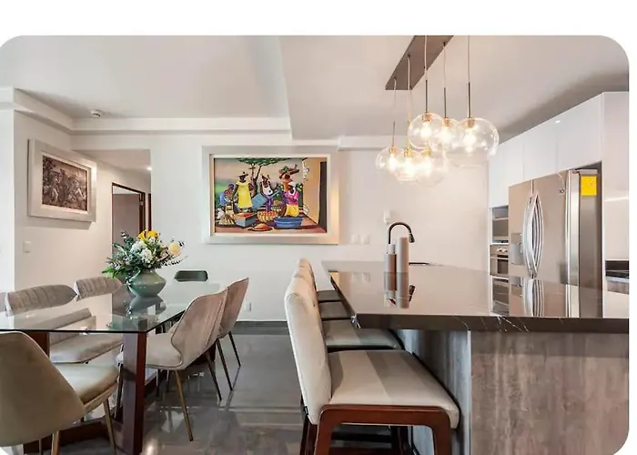Luxury With Amazing Pool ,gym, Sauna, Wifi Apartment Mexico City